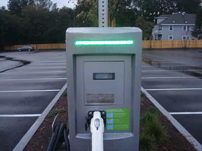 Wellesley Whole Foods electric charging station