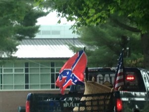 confederate flag in wellesley