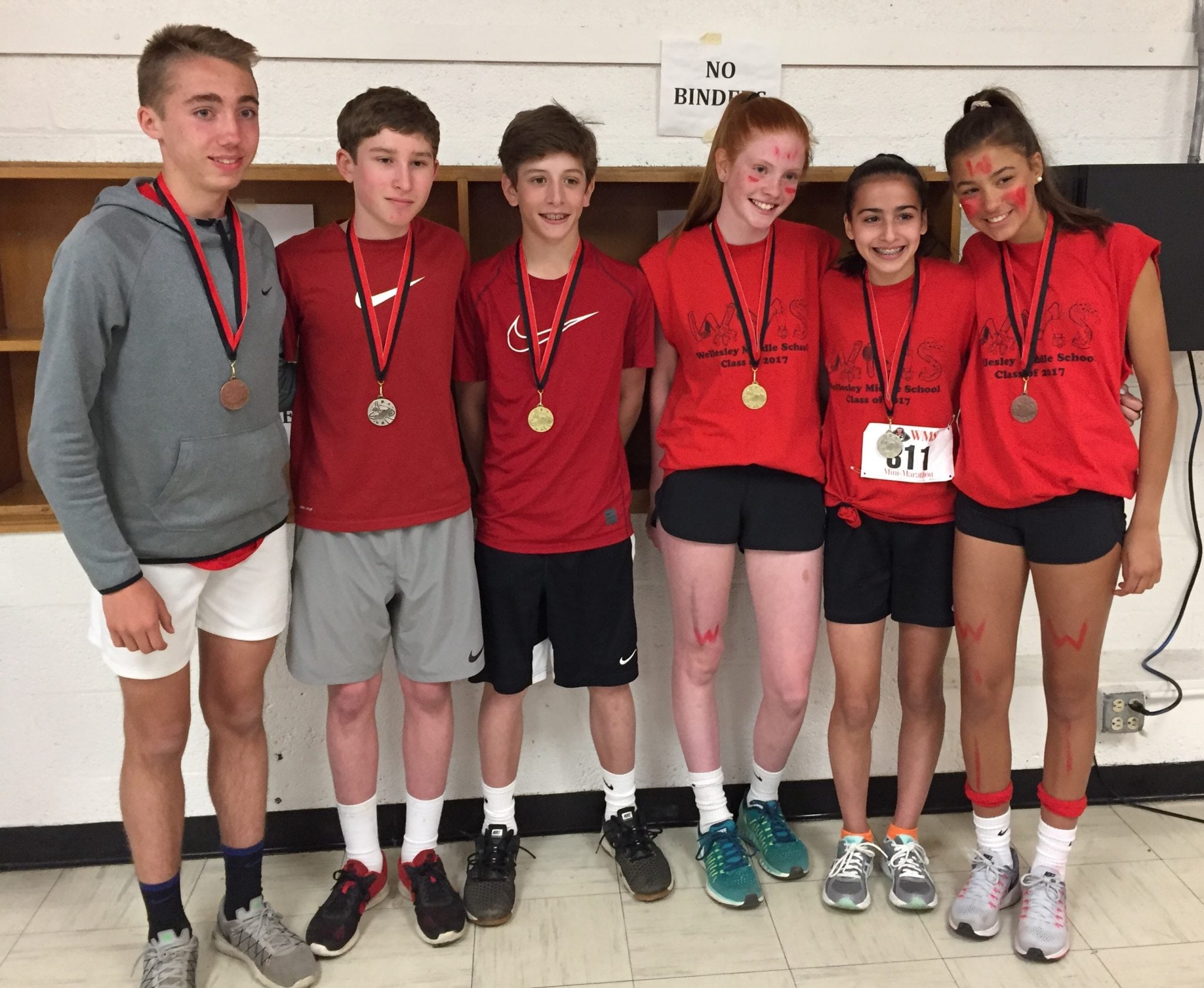 Wellesley Middle School Mini Marathon