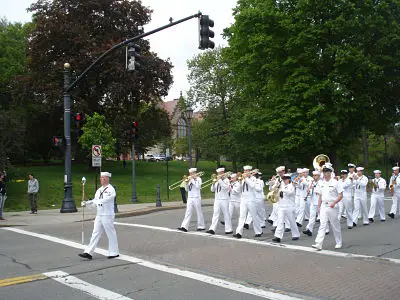 wellesley navy band parade may 2011