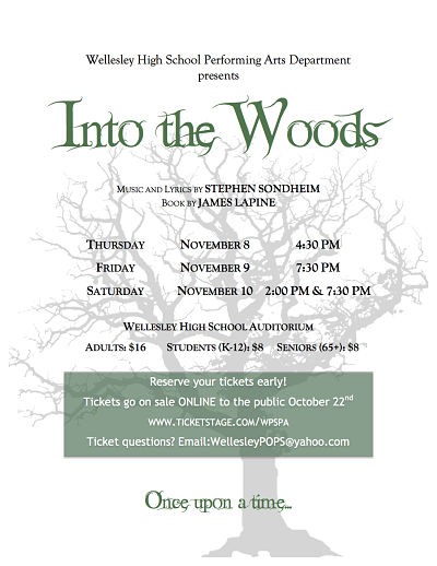 Into the Woods, Wellesley High