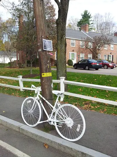 Ghost Bike Wellesley