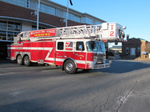 Wellesley Fire Department truck
