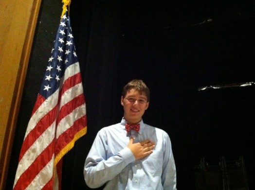 Kyle MacKinnon Pledge of Allegiance May 2013
