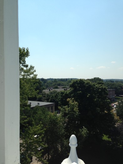 View from Sprague Clock Tower