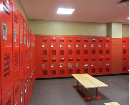 wellesley high locker room