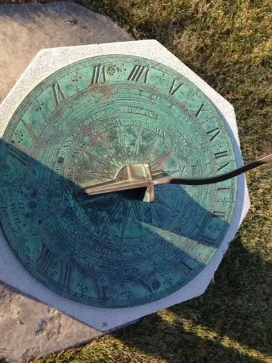 wellesley college courtyard sundial