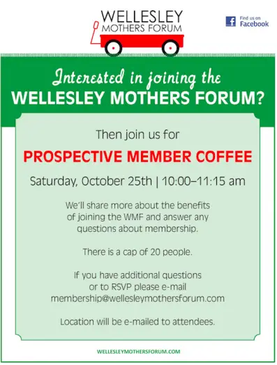 Wellesley Mothers Forum
