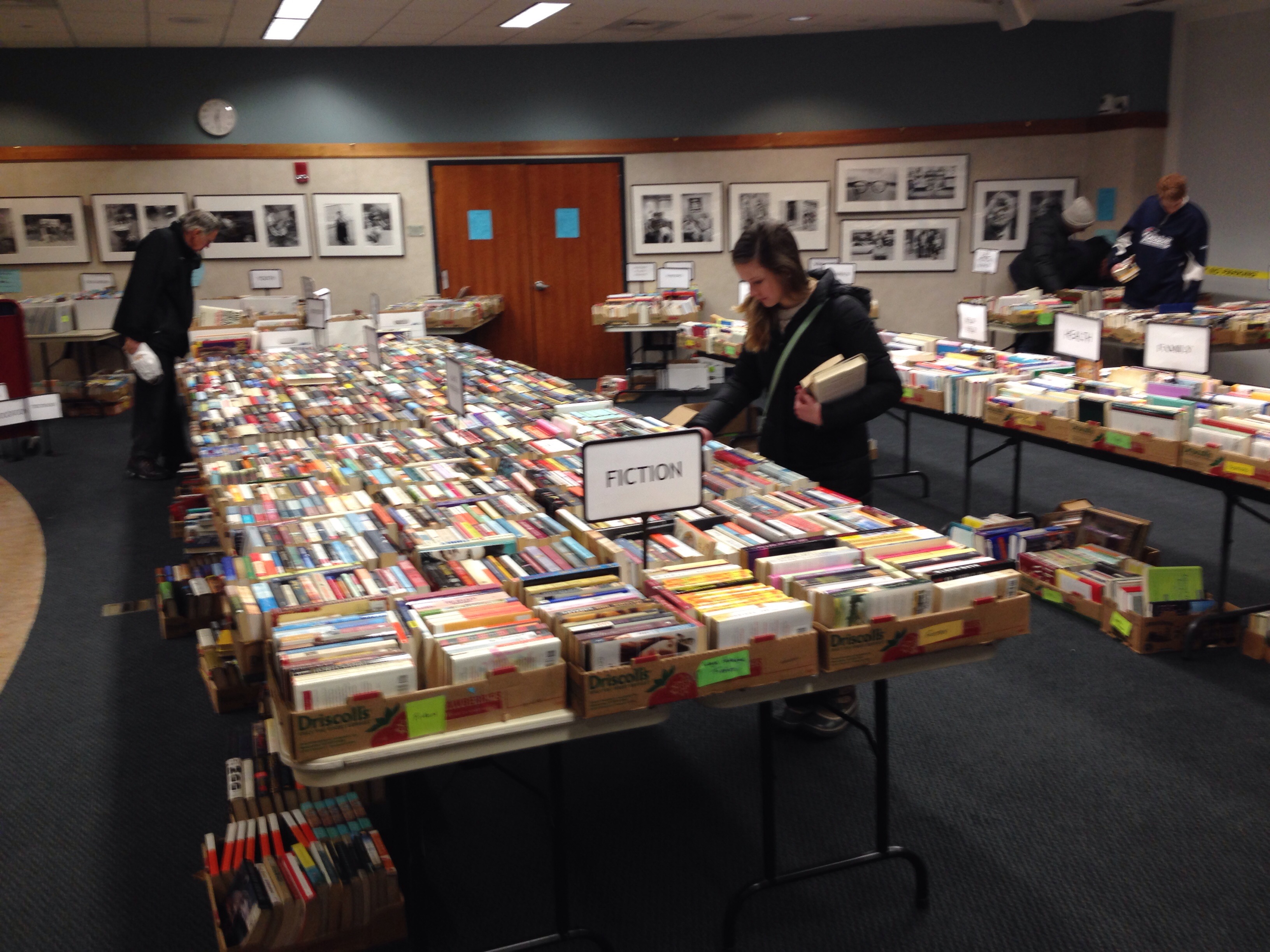 Wellesley book sale library 2015
