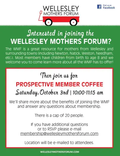 wellesley mothers forum