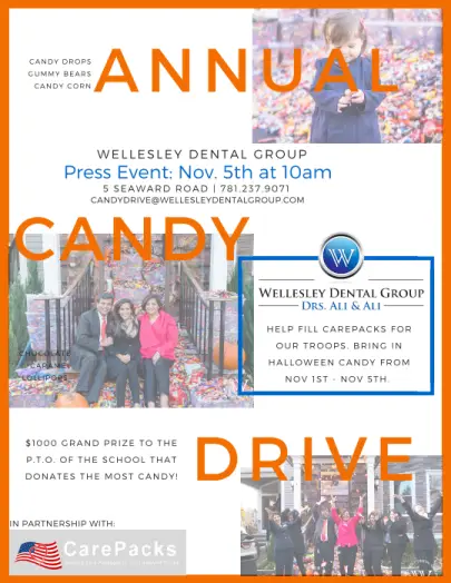Halloween Candy Drive, Wellesley