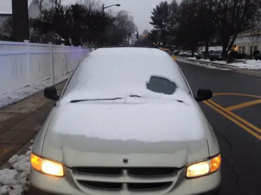 wellesley police car windshield