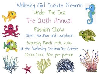 wellesley girl scout fashion show