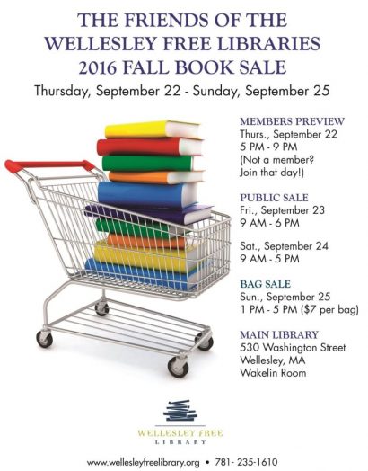 Wellesley Free Library Book Sale
