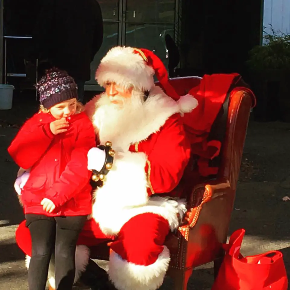 Santa in Wellesley