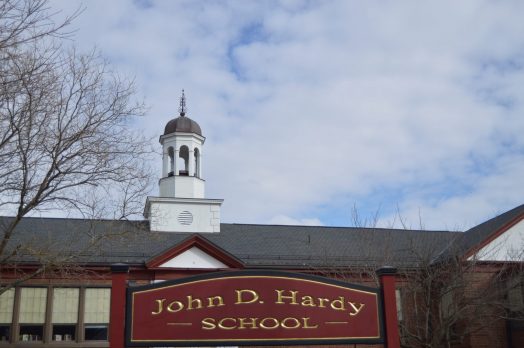 Hardy Elementary School in Wellesley