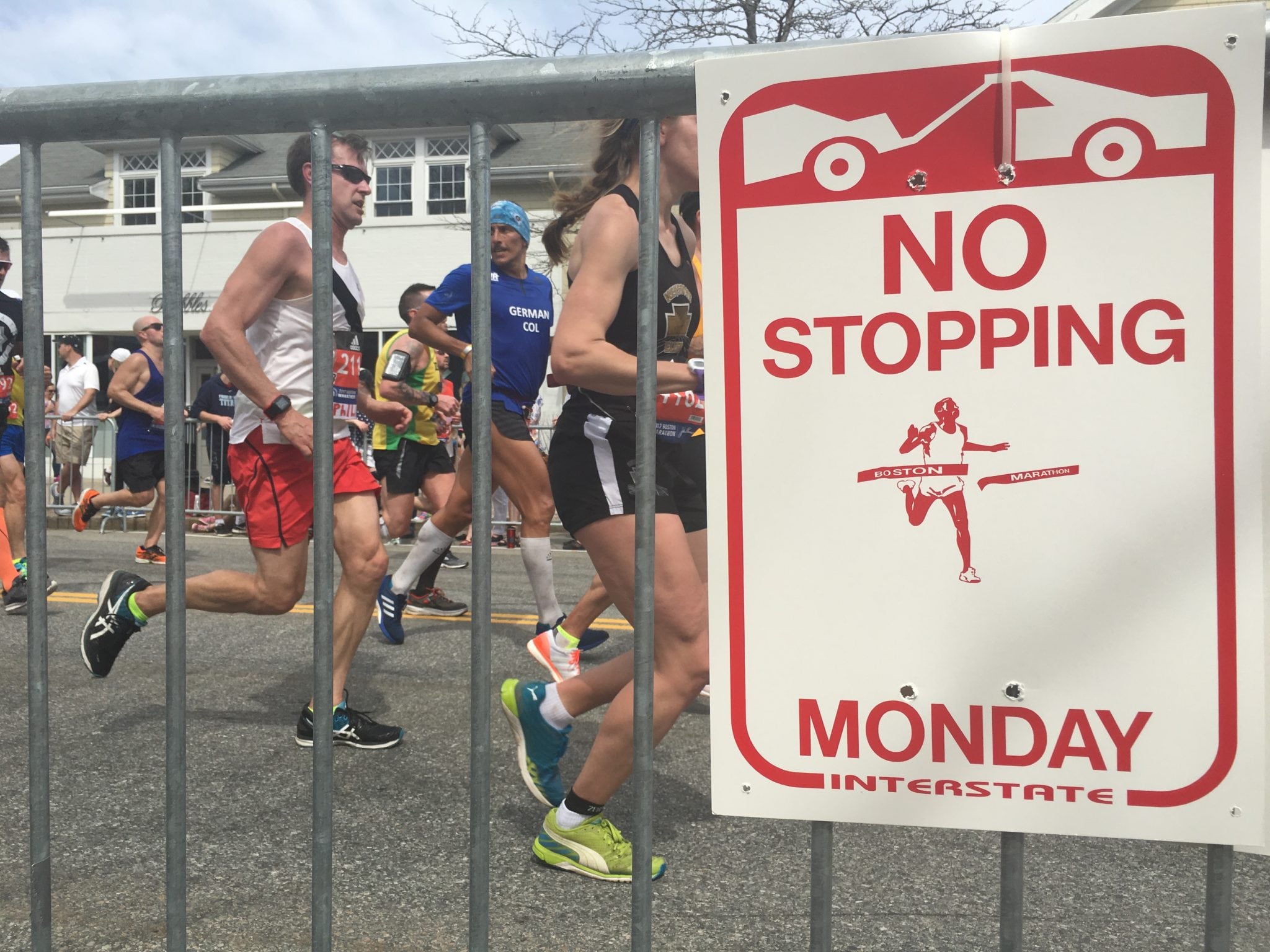 Boston Marathon, Wellesley 2017