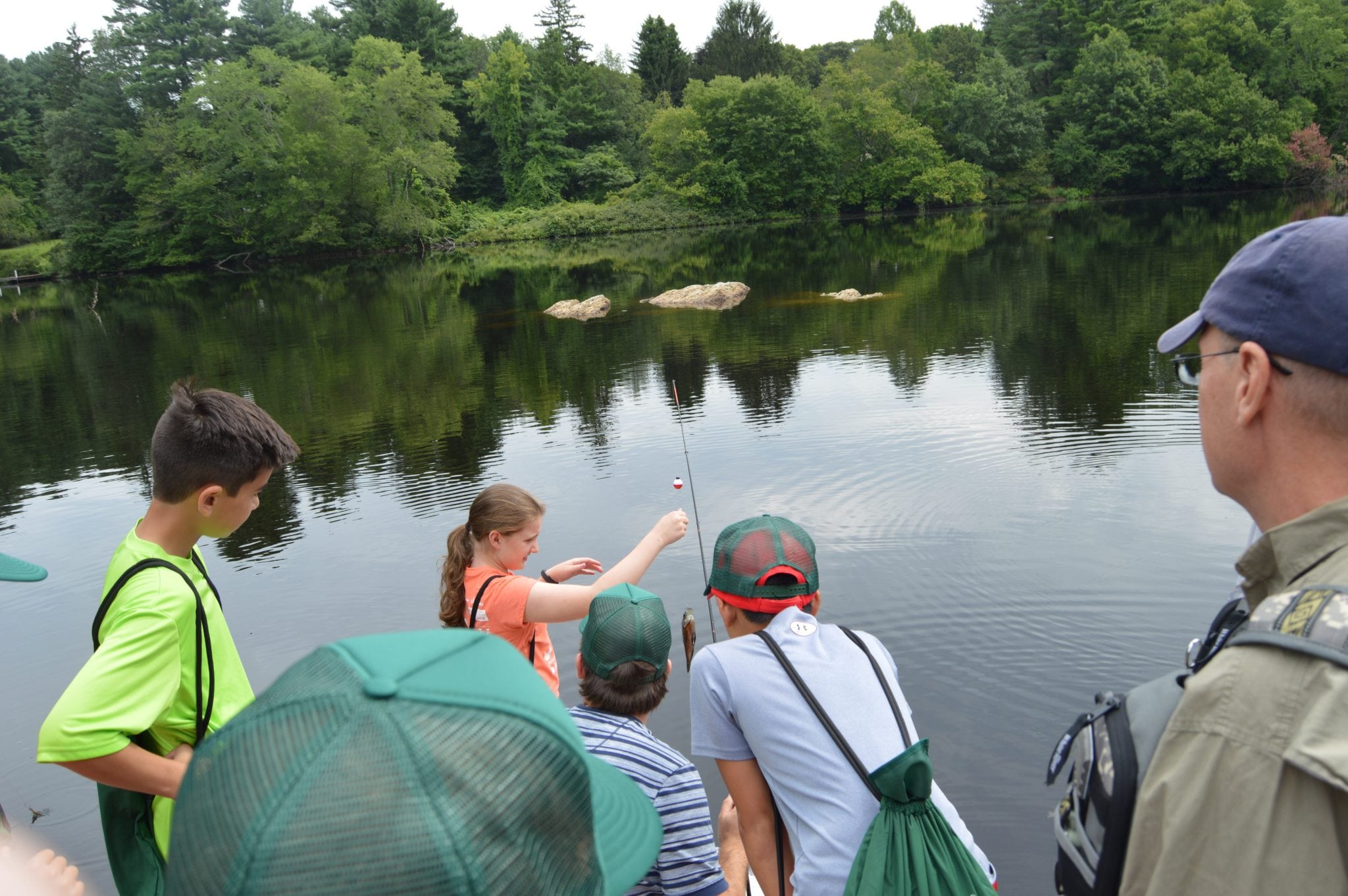 Wellesley Eco Camp Guernsey fishing sabrina lake