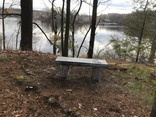 Wellesley Pickle Point bench