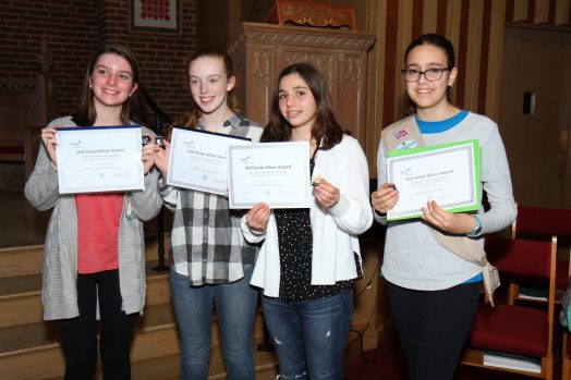 wellesley girl scouts silver awards