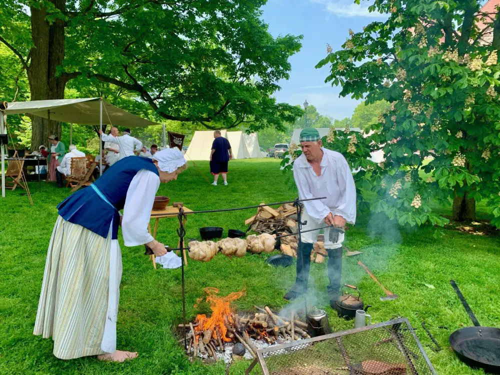 Wellesley's Wonderful Weekend, Encampment