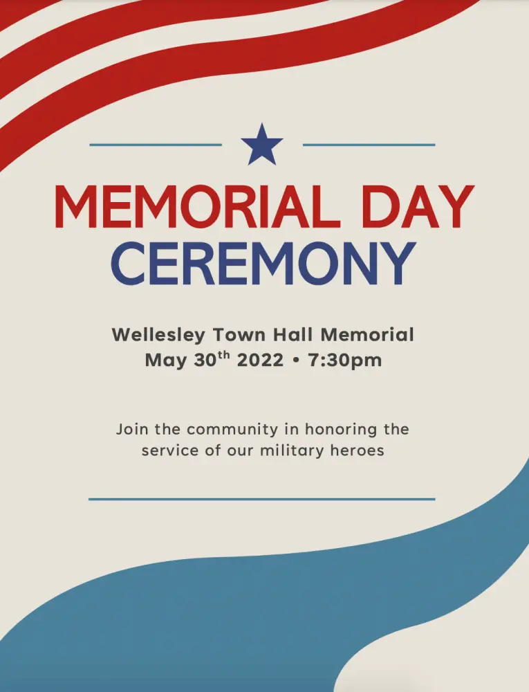 Memorial Day, Wellesley