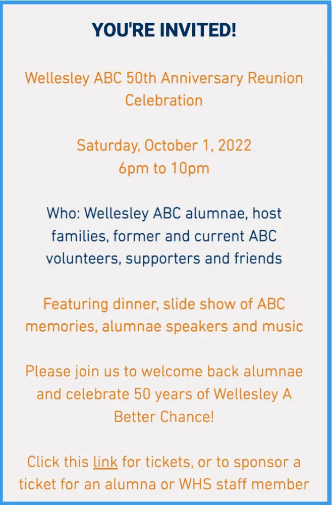 Wellesley ABC
