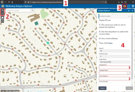 Wellesley fire hydrants