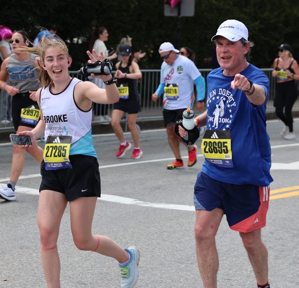 2024 4-15 Boston Marathon Brooke Guiffre Glen Magpiong