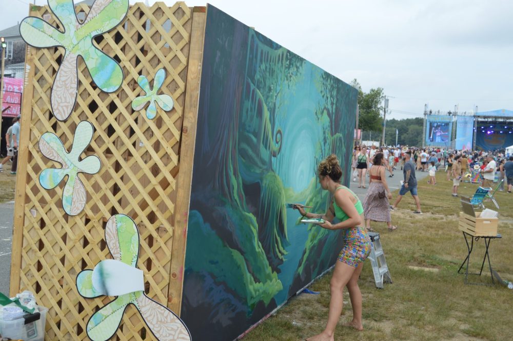 mural at Levitate