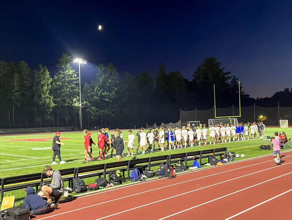 wellesley boys soccer night game