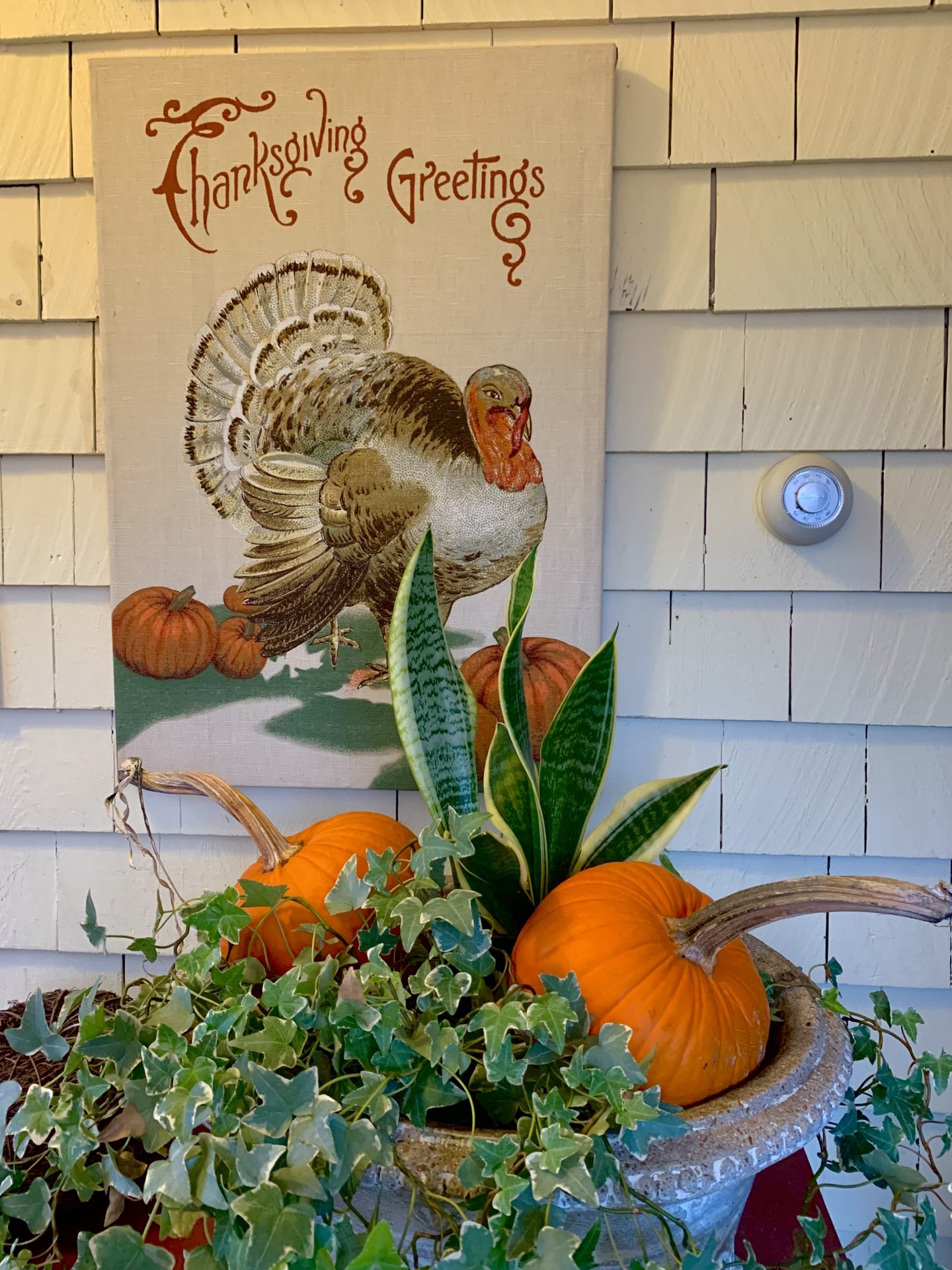 Mrs. Swellesley, Thanksgiving decor