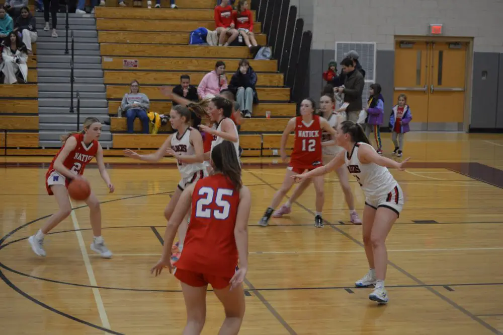 Wellesley v Natick girls basketball