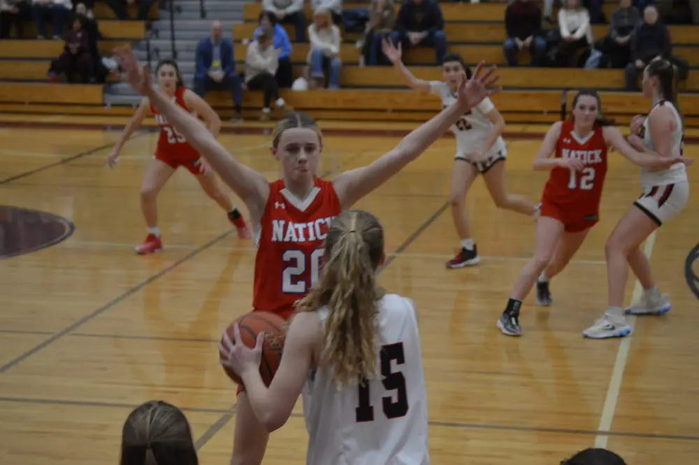 Wellesley v Natick girls basketball