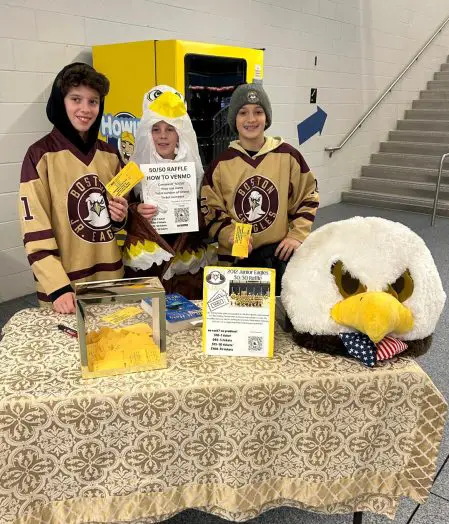 boston junior eagles hockey raffle