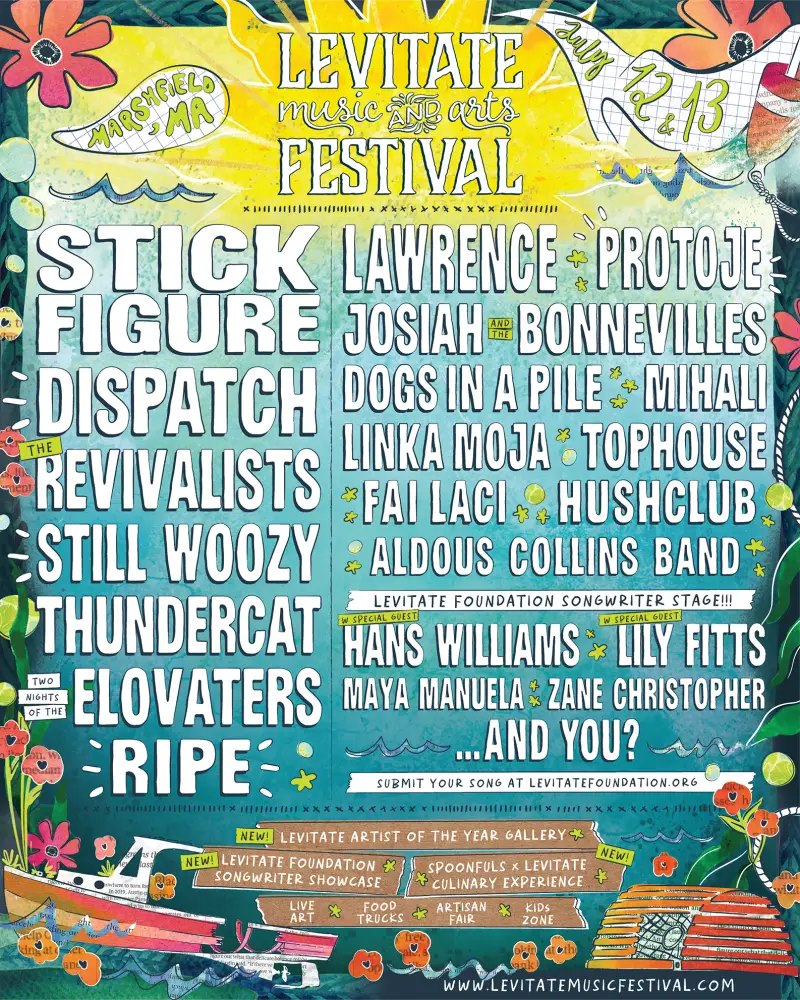 Levitate Music Festival poster