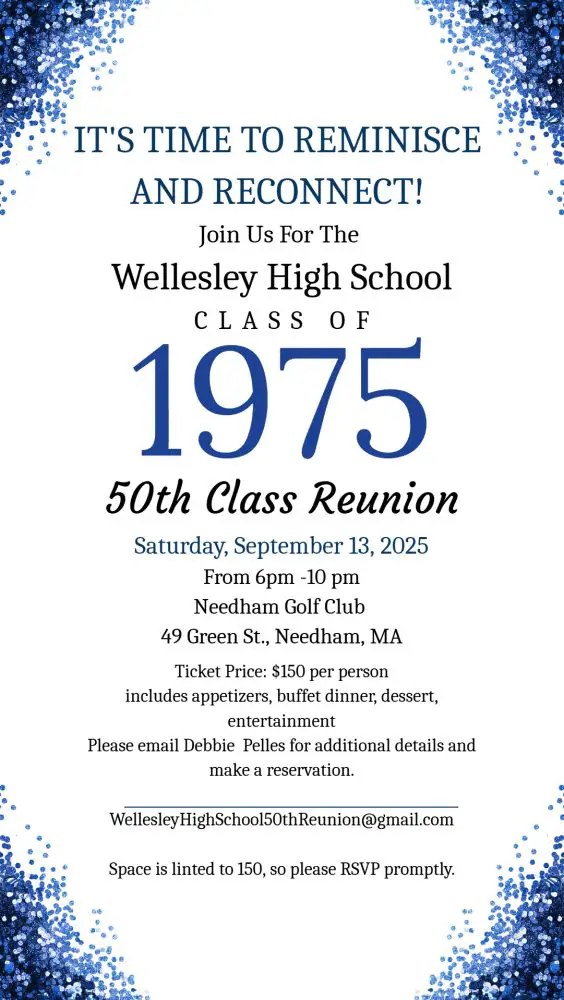 WHS 50th Reunion Public Invitation