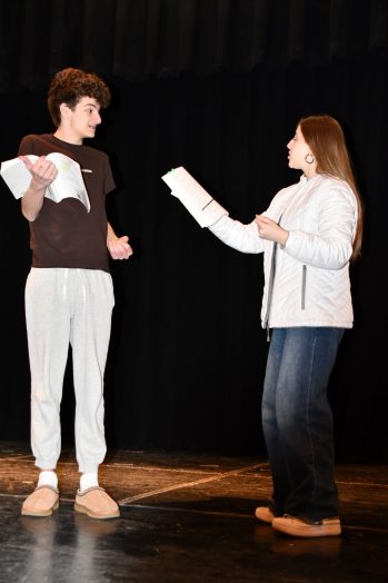 Alex Mitchell as Jack and Kenly Murray as Little Red Riding Hood