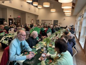 Wellesley Council on Aging St. Patrick's Day lunch