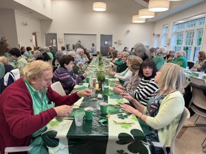 Wellesley Council on Aging St. Patrick's Day lunch