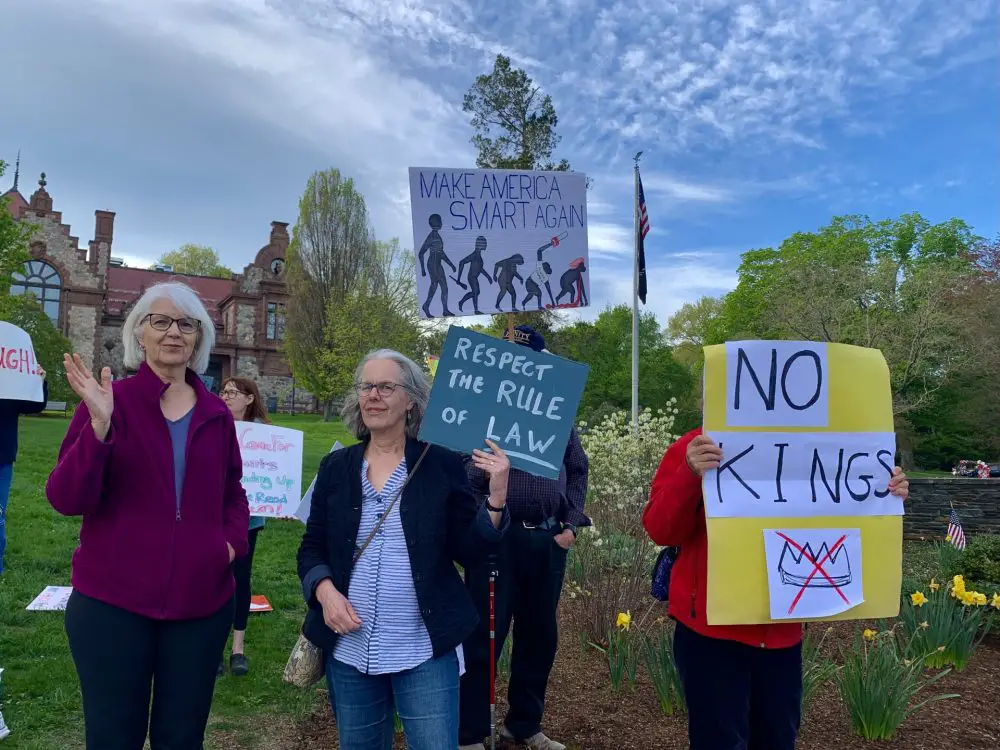 May Day protest, Wellesley