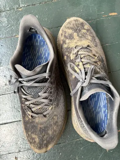 Muddy shoes boston calling