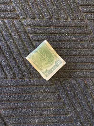 $2 bill at library