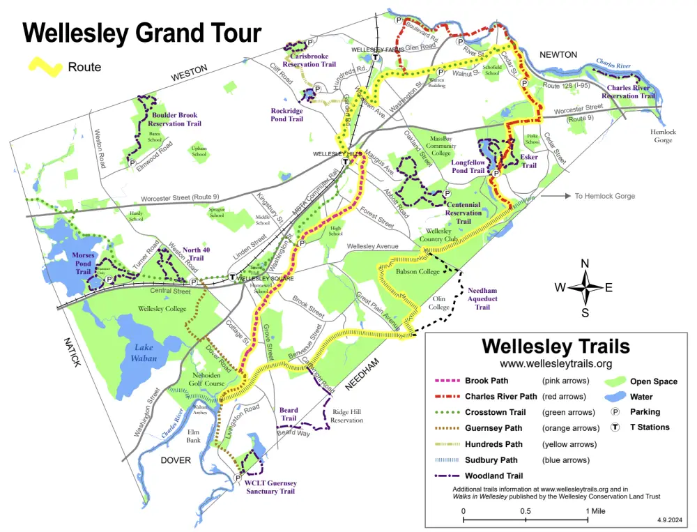 wellesley trails map