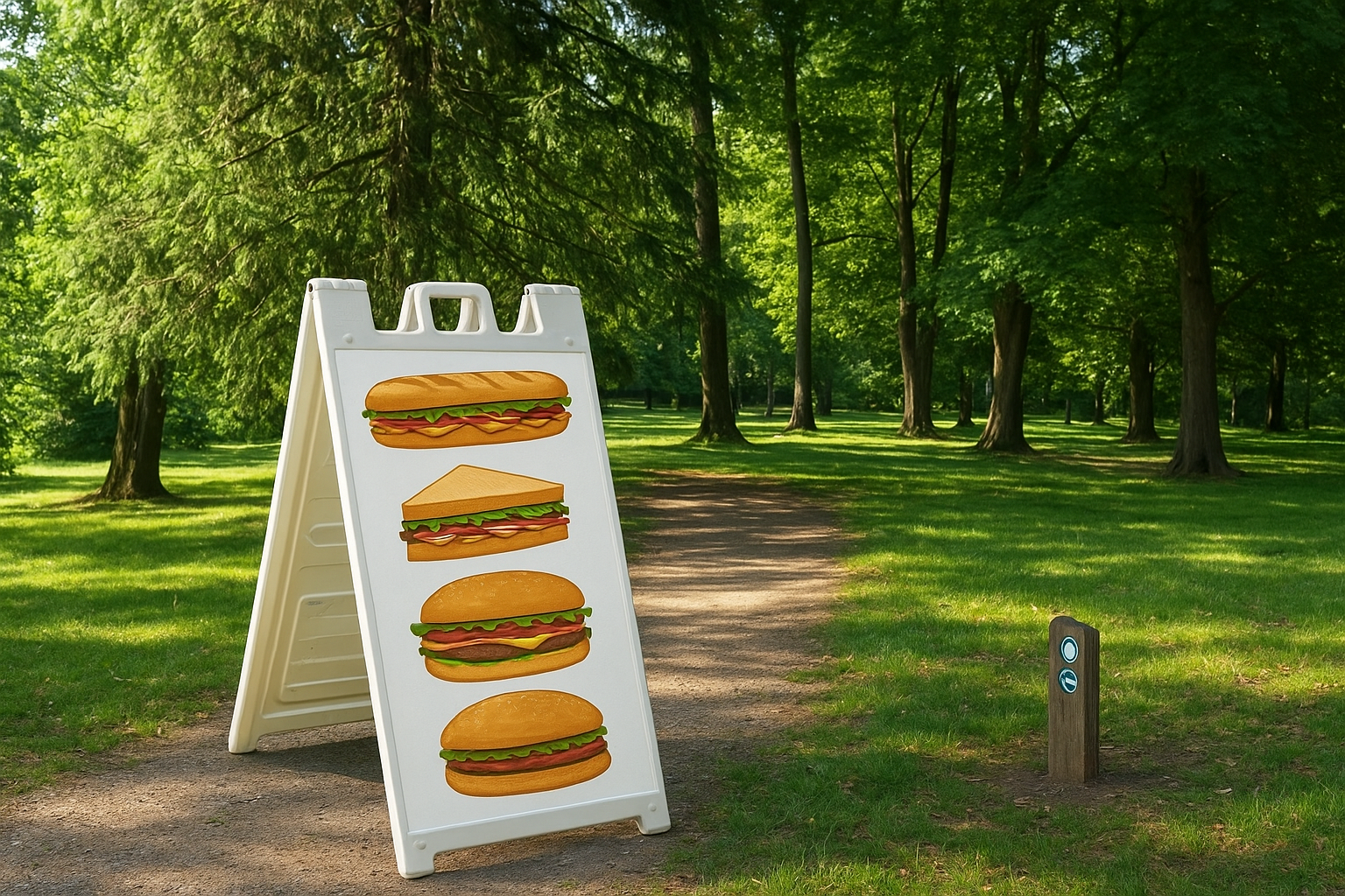 sandwich boards