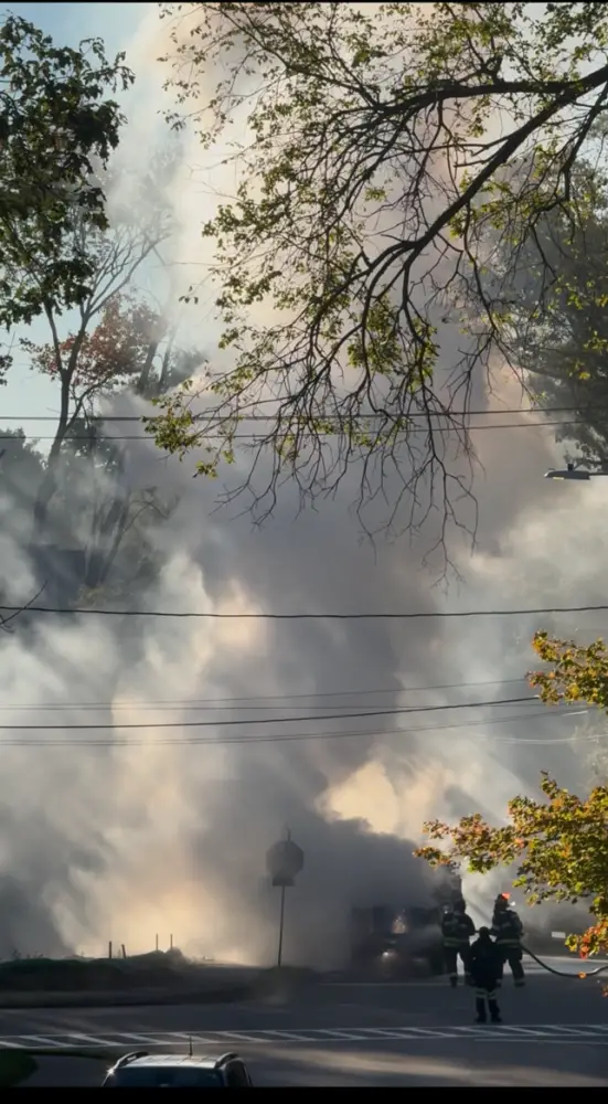 Lowell Road fire
