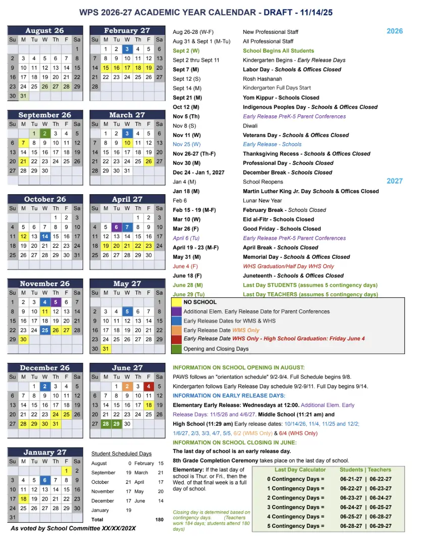 2026 2027 ac calendar