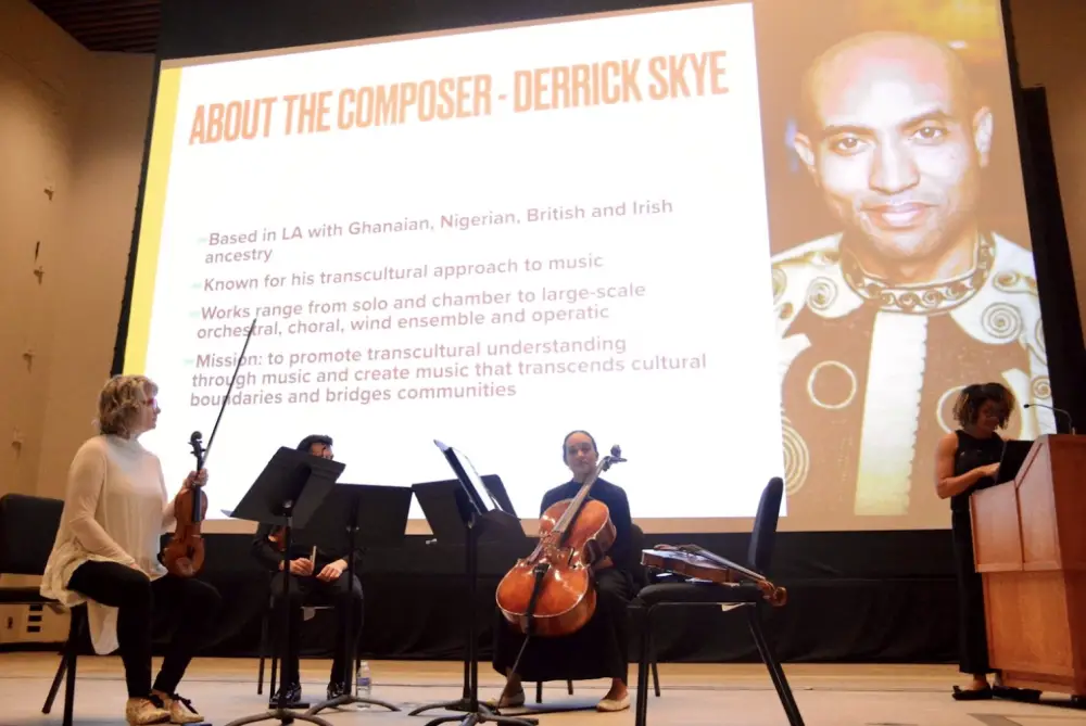 Castle of Our Skins performance concert at Wellesley College