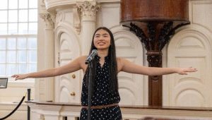 Nia Cao, Dana Hall School, Poetry Out Loud Champion