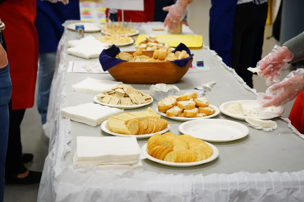 Wellesley Middle School French Fête food